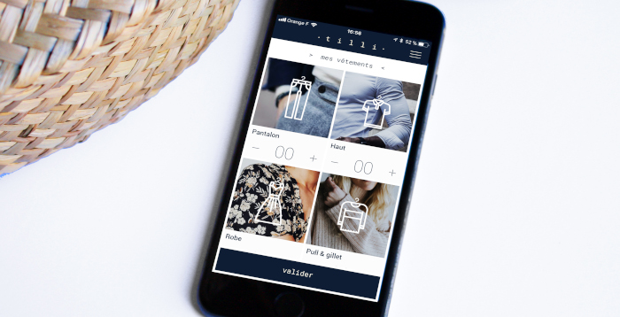 Capture écran platforme The Kooples.