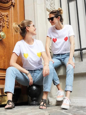 Broderie sur T-shirt Elise Chalmin